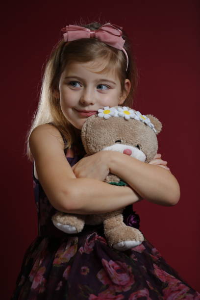 istock little girls portraits at studio 1199312989