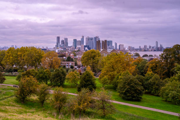 istock Greenwich Park With Canary Wharf In Background 1199319257