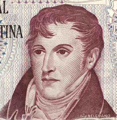 Antonio José de Sucre Portrait Pattern Design on Venezuelan Bolivar Currency