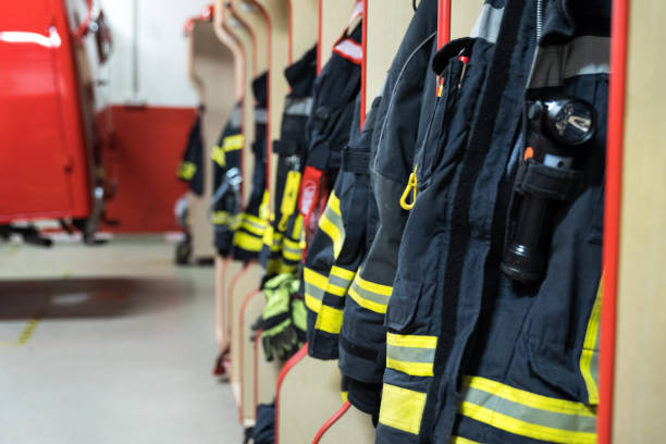 istock Close-up of a firefighter's equipment 1199329298