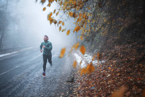 istock Man Running On The Road. 1199330650
