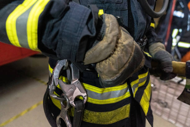 istock Close-up of a firefighter's equipment 1199331893