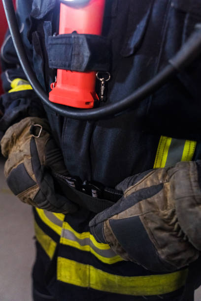 istock Close-up of a firefighter's equipment 1199331965