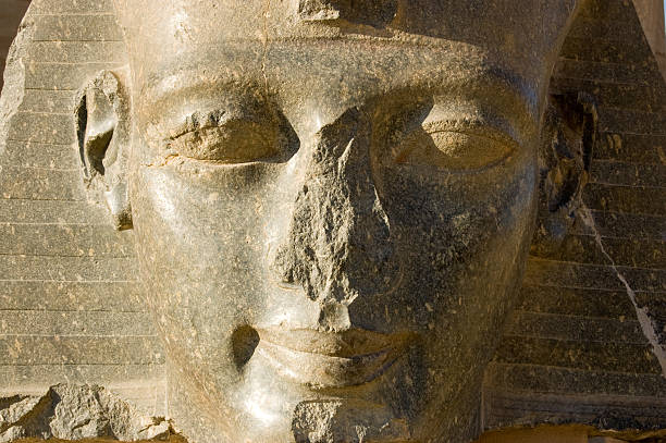 istock Granite face of Pharaoh Ramses II 119933847