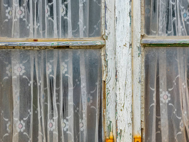 Rustic window found along the streets of Weissenkirchen in the Danube River Valley, Austria