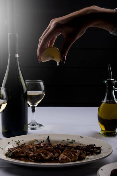 istock Sea food with lemon (Click for more) 1199347713