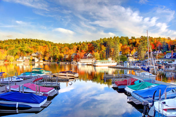 Autumn on Lake Sunapee