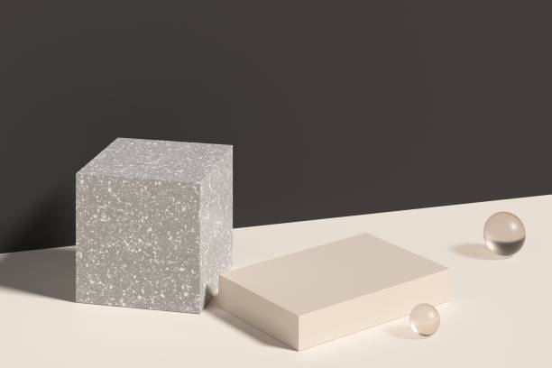 istock Abstract background mock up scene with geometry shape podium. stock photo 1199350364