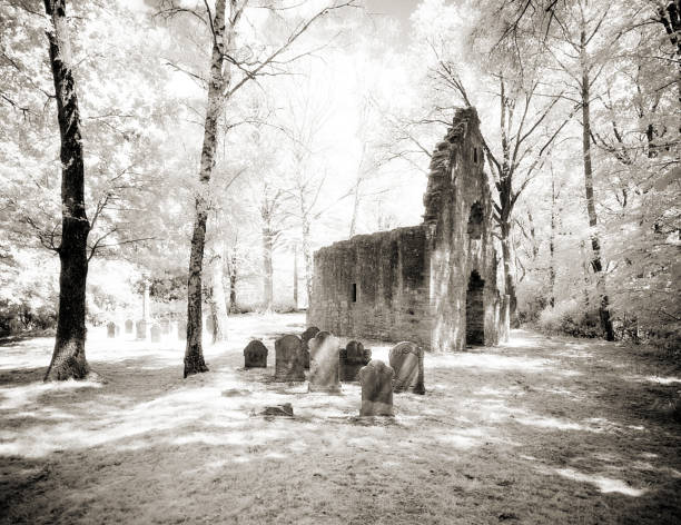 A very very old church and graveyard in Germany