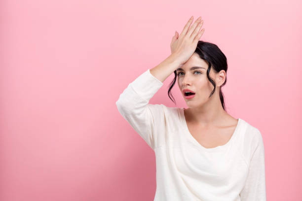 istock Young woman making a mistake 1199352753