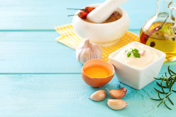istock Garlic sauce Aioli 1199362159