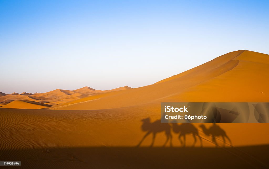 Sand Wüste - Lizenzfrei Anhöhe Stock-Foto