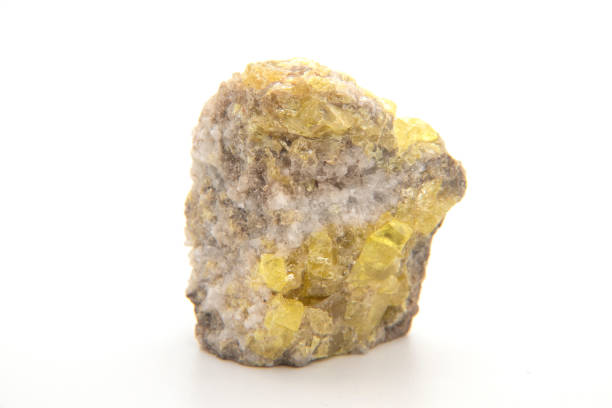 istock the yellow sulphur from sulphur lake, Samara 1199378630