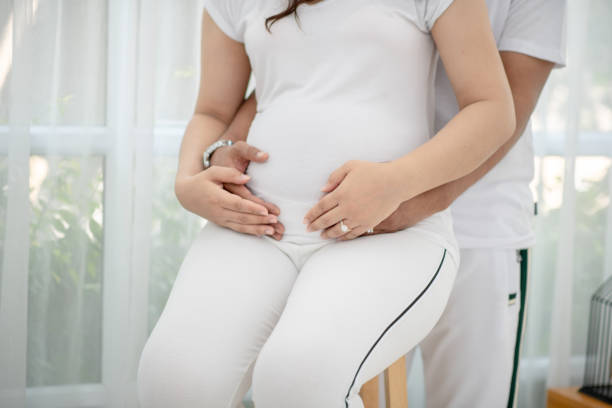 istock Beautiful pregnant woman 1199379829