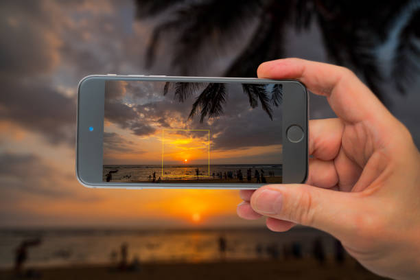 istock Landscape on monitor. 1199384233