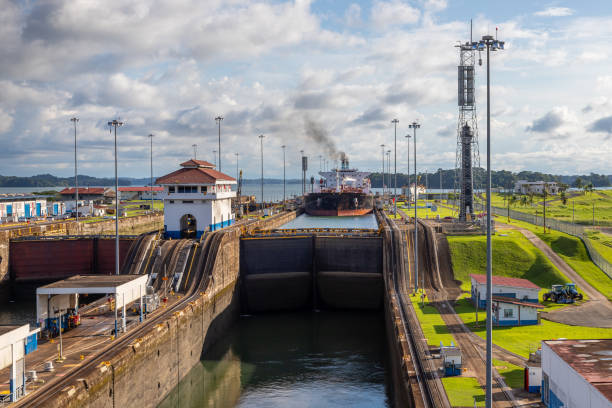 istock Panama Canal Gatun Locks 1199386645