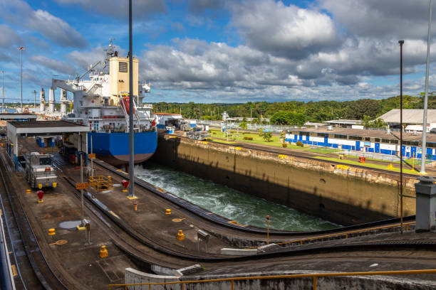 istock Panama Canal Gatun Locks 1199386884