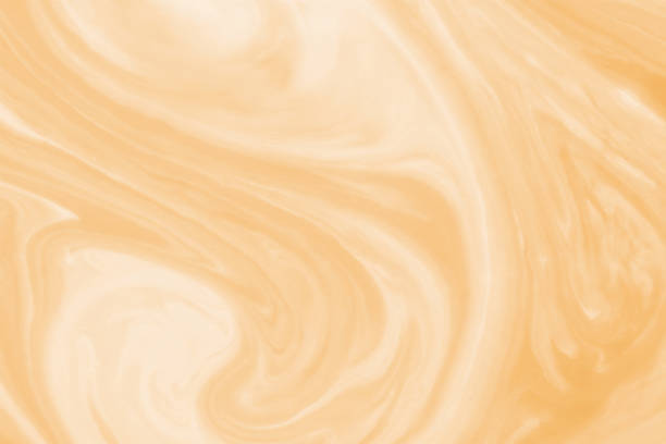coffee and milk mixing abstract or marbled chocolate watercolor texture background