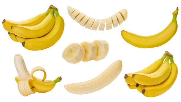 istock set of bananas with clipping path 1199397537