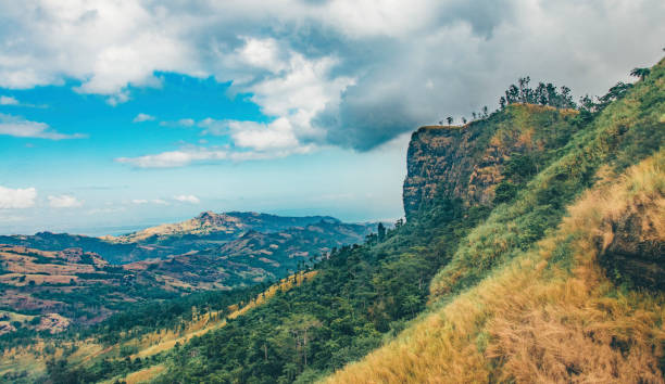 istock Dramatic mountain landscape at the Fiji Islands 1199398190
