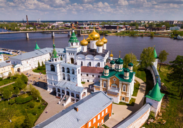 istock Kostroma with Holy Trinity Ipatiev Monastery 1199403353