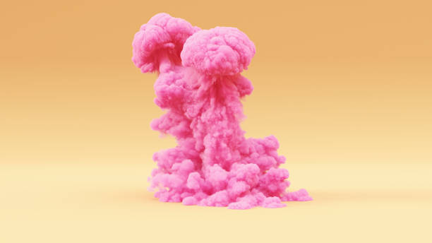 rosa explosion große warme creme hintergrund - ramble stock-fotos und bilder