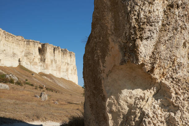 istock Ak-Kaya White rock on the Crimean peninsula. 1199405036