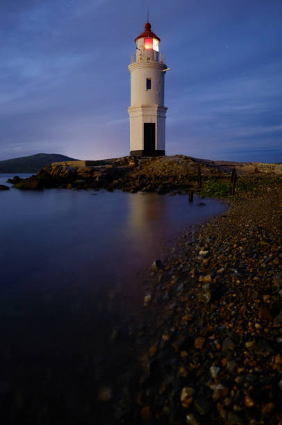 istock Lighthouse Egersheld, Vladivostok, Russia. 1199408030