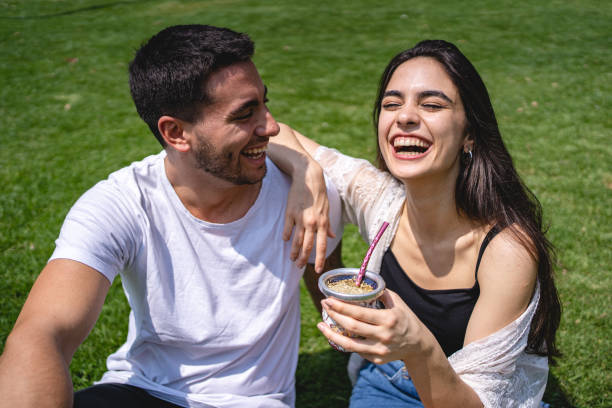 istock He always put a smile on her face 1199411346