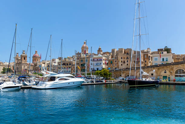 istock A beautiful seaport with yachts 1199413828