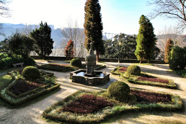 istock Idyllic Crystal Palace Gardens in Oporto 1199419061