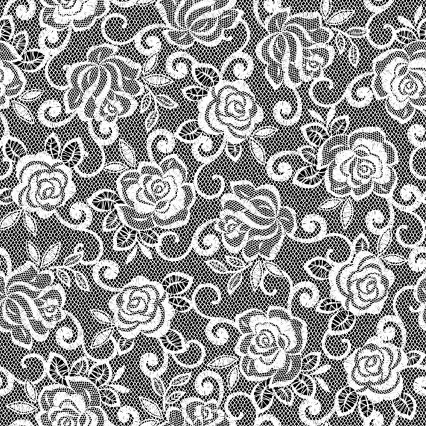 3,100+ Rose Lace Pattern Stock Illustrations, Royalty-Free Vector