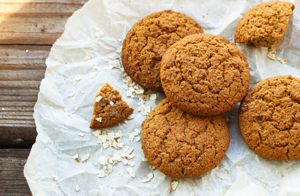 istock Oatmeal gluten free cookies 1199422056