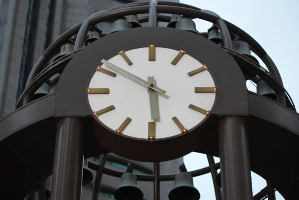 istock A clock in the city 1199424228