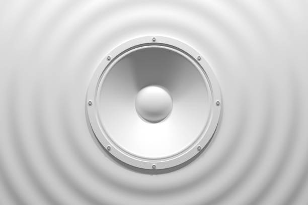 sound speaker system for music player audio sound design speaker system for playing music freshwater bass stock pictures, royalty-free photos & images