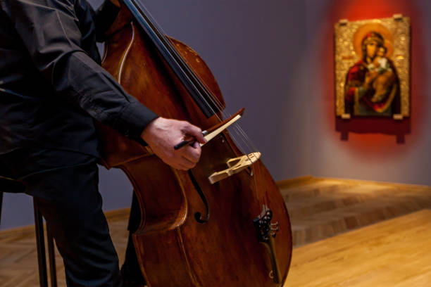 istock A man playing on a double bass 1199426197