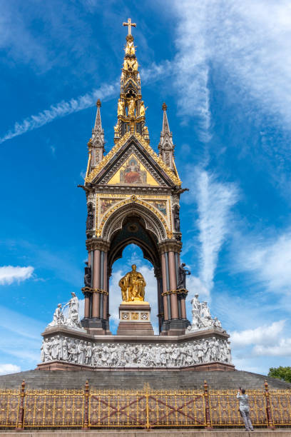 June 11, 2017 - London, United Kingdom: Prince Albert Memorial, Hyde Park area, London, UK