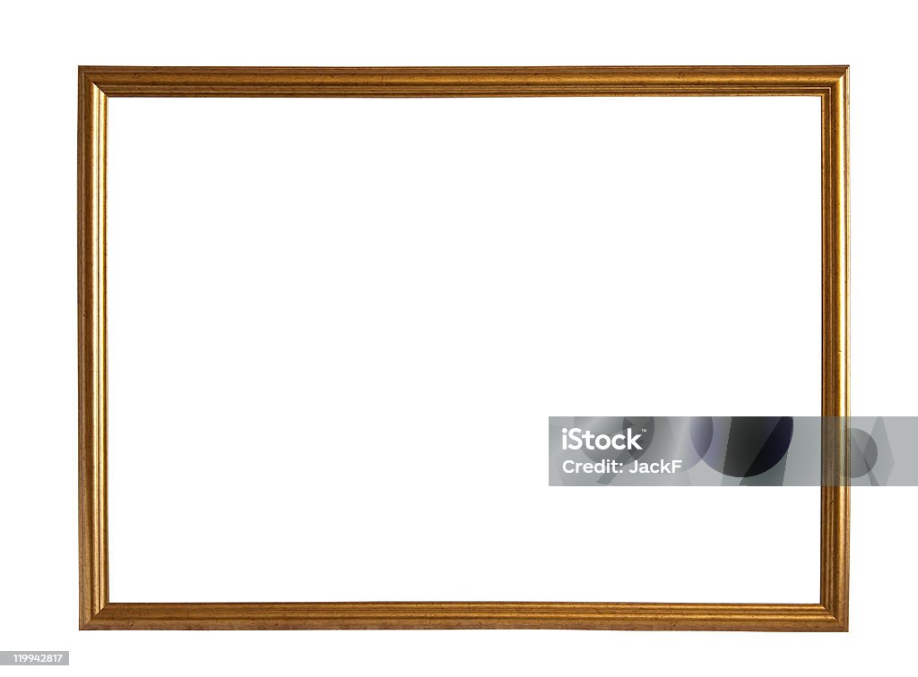 gold picture frame  Art Stock Photo