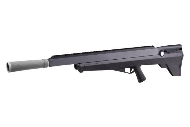 istock sniper rifle isolated on white 1199430053