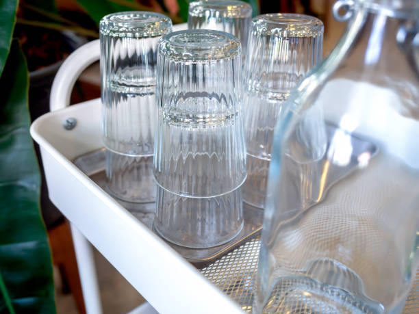 istock Free drinking water self service set in cafe. 1199434805