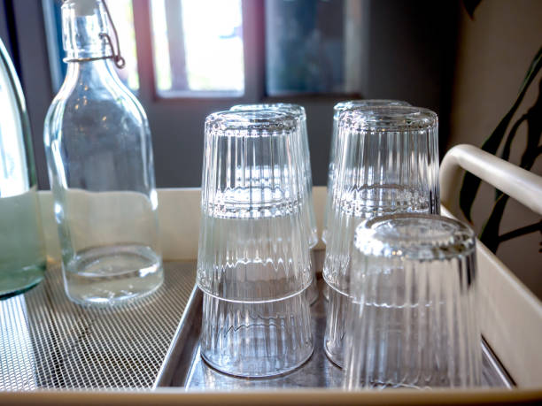 istock Free drinking water self service set in cafe. 1199434971