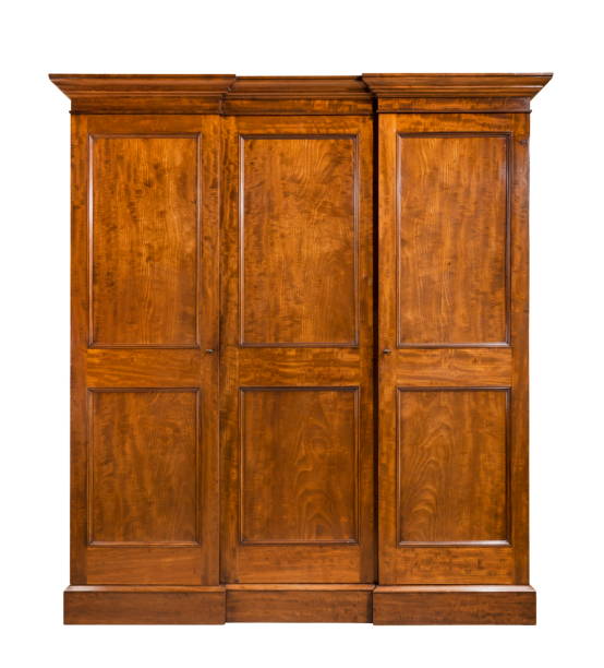 istock antique mahogany bedroom wardrobe closed isolated on white 1199441345