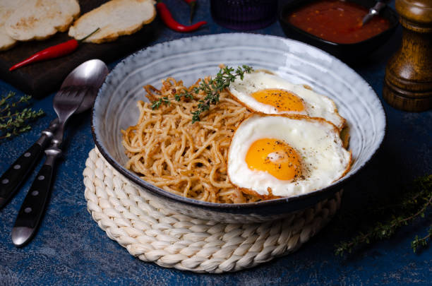 istock Wholegrain pasta with minced meat 1199443728