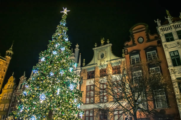 istock Christmas Tree Gdansk Town Square 1199444678