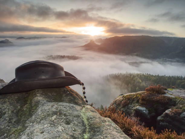 Wild west. Traditional american cowboy hat.
