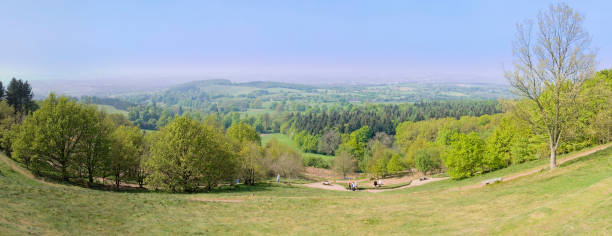 istock Generic path footpath rolling landscape walking hiking rambling trekking fitness exercise English Midlands UK sunlight lush green agricultural land farmland 1199447508