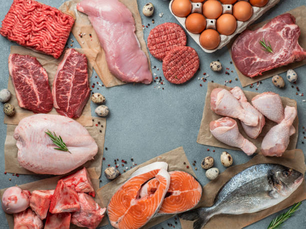 istock Carnivore diet, zero carb concept, top view 1199447688