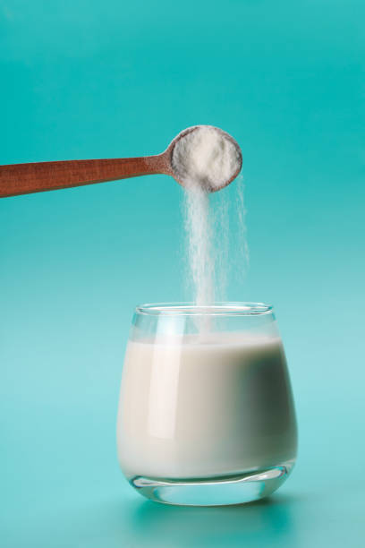 istock Coconut or almond milk 1199449046