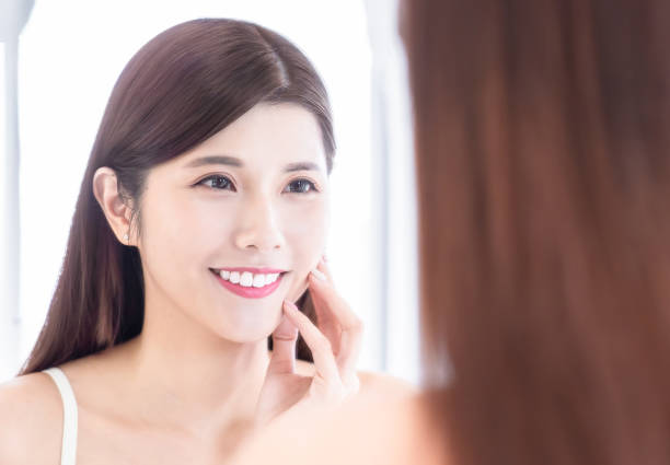 istock asian woman has good skin 1199449744