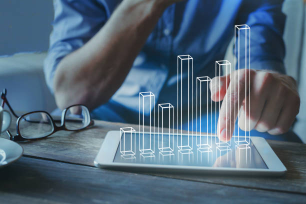 istock investment financial plan with chart, capital growth 1199451324